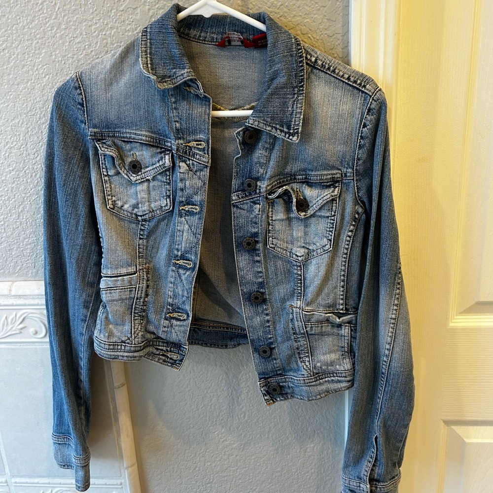 Guess Light Blue Jean Jacket